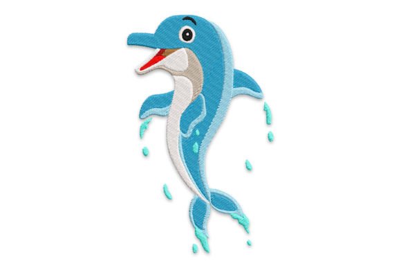 Baby Dolphin: A Professional Embroidery Design Review