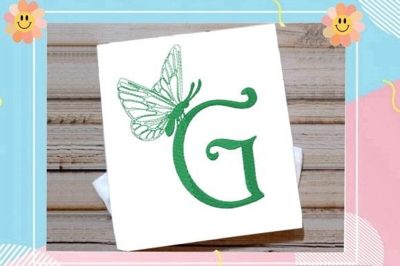 Beautiful Butterfly Letter G: Craft Fair Review