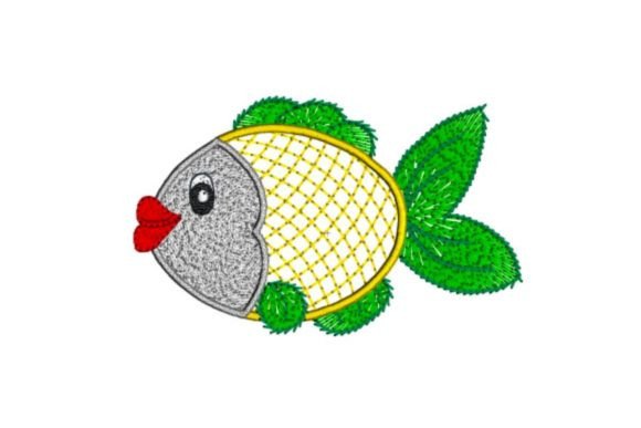 Cute and Sassy Fish Applique Review for Apparel