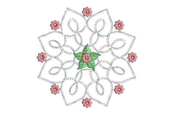 Floral Applique Mug Rug: A Designer Review