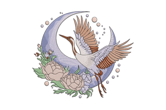 Flying Crane: A Seasonal Embroidery Review