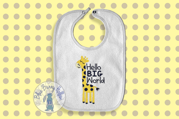 Hello Big World: A Giraffe Embroidery Review for Sellers
