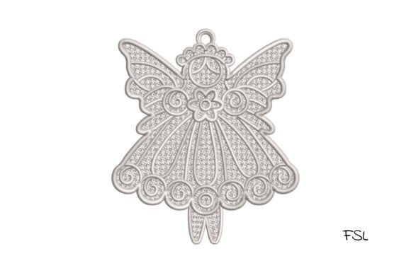 Lace Angel: A Festive FSL Design for Holiday Crafts