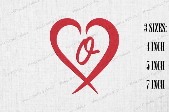 Letter O with Heart Valentine's Day Review