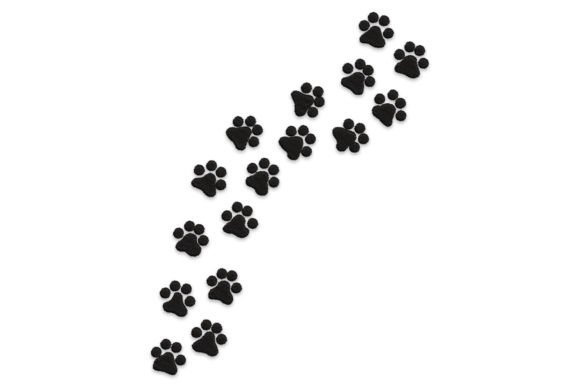 Paw Prints Trail Embroidery Design Review