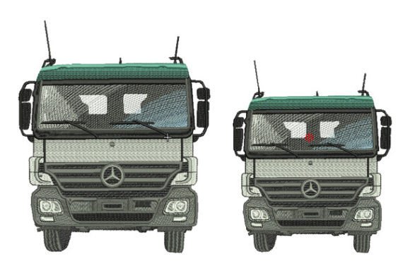 Realistic Truck: A Professional Embroidery Review