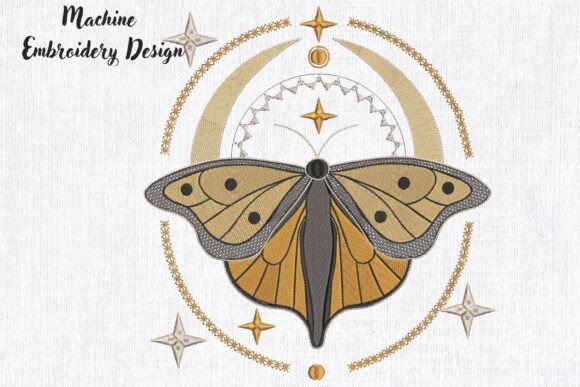 Reviewing Magic Celestial Moth. Mystic Butterfly for Etsy