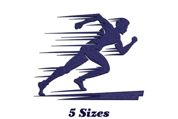 Runner Silhouette: A Playful Embroidery Review