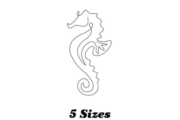 Seahorse Outline: A Coastal Holiday Design Review